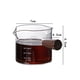 thumbnail image 4 of Taza medidora de vidrio de doble boca, taza de onzas con escala, taza de espresso, temperatura 150ml, 4 of 4