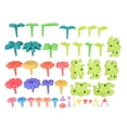 thumbnail image 2 of 42pcs Garden Flower Building Toys Set Early Educational Bright Color Brain Training Flower Stacking Toys Set, 2 of 8