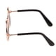 thumbnail image 4 of 2 Pares Gafas Retro para Muñecas Gafas para Muñeca BJD Accesorios Metálicos para Muñeca Bola Articulada Estilo 1/6 Adecuado para Blythe Juegos de Negro y azul, 4 of 9
