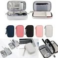 thumbnail image 4 of Electronic Organizer, Travel Cable Organizer Bag Pouch Electronic Accessories Carry Case Portable Waterproof Double Layers All-in-One Storage Bag for Cable, Cord, Charger, Phone, Earphone, 4 of 5