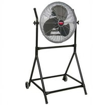 Dayton Mobile Floor Fan,1500/1300/1100 RPM 61LD84