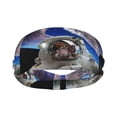 thumbnail image 3 of Rocae Astronaut in Outer Space for Sweatbands Sports Headband for Men and Women,Fashion Sweat Bands Headbands for Running,Cycling,Football, Yoga, Fitness, 3 of 9