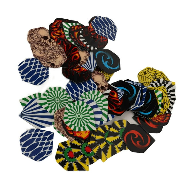 Standard Flights, Exquisite Workmanship Beautiful Appearance Wings for Steel Tip Darts