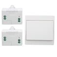 thumbnail image 1 of Interruptor De Luz Inalámbrico Resistente Al Agua, Control Remoto Autoalimentado, Kit Receptor De Interruptor De Accesorio De Iluminación Montado En La Pared Inalámbrico, 1 of 7