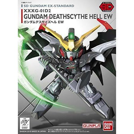 Bandai Hobby Gundam Wing Endless Waltz Deathscythe Hell SD EX-Standard Model (Best Sd Gundam Kits)