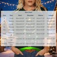 thumbnail image 4 of JTZGDY Womens Christmas Shirts Xmas Funny Printed Crew Neck 3/4 Length Sleeve Tops 2026 Festive Dressy Casual,Plus Size,Christmas Clothes for Women,Holiday Basic Tee,Tunic Tops Pullovers, 4 of 8
