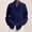 Navy, variant on Long Sleeve Shirts for Men Casual Regular Fit Classic Shirts Comfortable Solid Color Fashion Daily Wear White Size XL