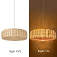 thumbnail image 5 of Arturesthome Woven Rattan Pendant Lighting Countryside Style, 5 of 9