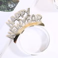 thumbnail image 4 of KAKOWELY 6 diademas elegantes con diseño de Feliz Año Nuevo, accesorios para el cabello de fiesta para niñas (3 colores mezclados), 4 of 4