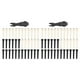 thumbnail image 1 of 72 Piezas de Clavijas de Puente de Guitarra Acústica En Blanco Y Negro con Extractor de Clavija de Puente de 2 Pieza En Guitarra, 1 of 7