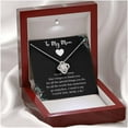 thumbnail image 4 of To My Mom Love Knot Necklace, To Mom Gift, Mom Gift, Mom Necklace. Jewelry From Son Daughter, Gift Mom Birthday , Christmas,Mothers Day, Necklaces with Meaningful Messages Card Inside, 4 of 6