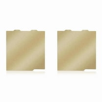 2X Mini PEI Powder Coating Build Plate 184 X 184 mm/ 7.24 X 7.24inchs for Bambu-Lab A1 Textured Spring Steel Sheet,2 x Build Plate,Gold
