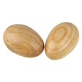 thumbnail image 4 of BQLZR 2 Pieces Natural Finish Percussion Wooden Egg Shakers Percussion Instrument, 4 of 5