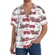 thumbnail image 1 of Fotbe Retro Train Camisa Estampada de Manga Corta para Hombre, Casual de Verano, Estilo Playero, Sin Arrugas-4X-Large, 1 of 5