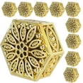 thumbnail image 1 of MOVTOTOP 12Pcs Party Favor Jars Golden Hexagonal for Valentine's Day and Friends, 1 of 7