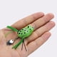thumbnail image 2 of Señuelos de Pesca Cola Frog Lures Crank Tackle Ojos 3D Verde Manivela Frog Crankbait Tackle, 2 of 8