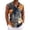 Blue, variant on longantii Men's Casual Button Down Shirts Floral Sleeveless Hawaiian Shirt Tropical Holiday Beach Shirts 2026 Summer Casual Vacation Blouse Blue L