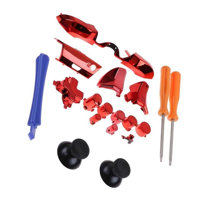 Methold Accesorios para One X1 controlador parachoques gatillos botones reemplazo conjunto completo d-pad LB RB LT RT botones T8H y T6 Videojuegos y accesorios No.2
