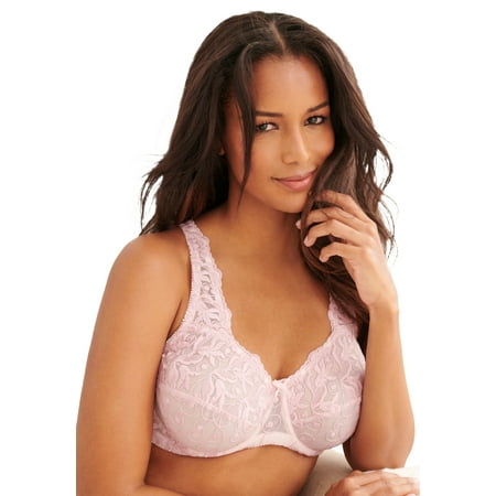 

Amoureuse Women s Plus Size Embroidered Underwire Bra Bra