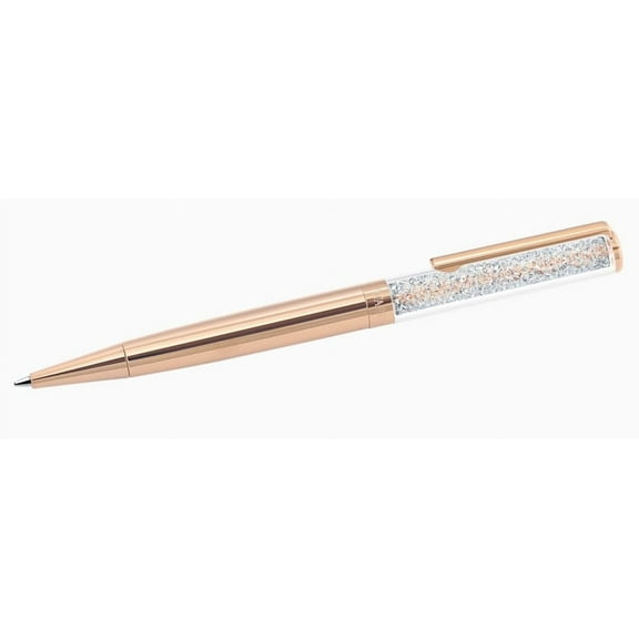 Swarovski Crystalline Rose Gold Crystals Writing Women's Ballpoint Pen 5224390