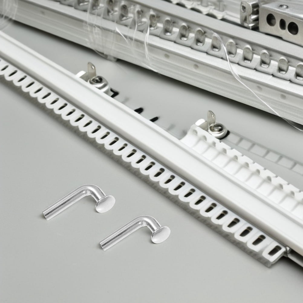 WEAVILUX 100Pcs Heavy Duty L Shaped Galvanized Locking Pin with 90 Degree Bend for Pallet Rack Shelving Hardware