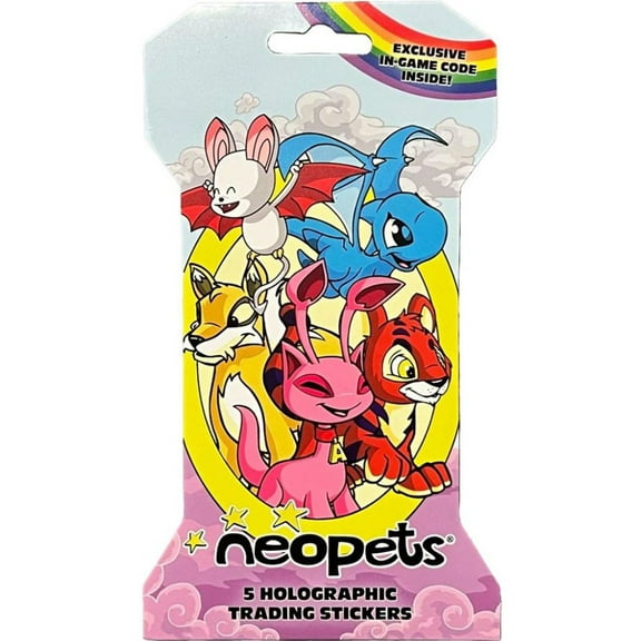 Neopets - Holographic Trading Stickers