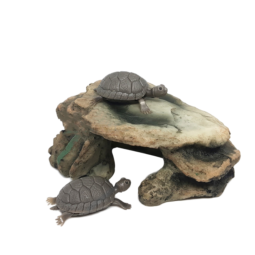 Bobasndm Turtle Basking Platform,Rock for Turtle Tank,Baby Tortoise ...