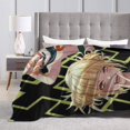 thumbnail image 4 of My Hero Academia Himiko Toga Bed Blanket Air Conditioner Quilt Ultra Soft Flannel Blanket All Season Fuzzy Blanket Reversible Fluffy Plush Blanket 60"X50", 4 of 8