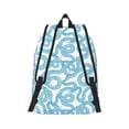 thumbnail image 3 of Xecao Blue Snake for Canvas College Laptop Backpack, Durable Rucksack Travel Notebook Bag School Backpack Book Bag for Men Women, 3 of 8