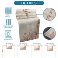 thumbnail image 6 of Brown Red Starfish Coastal Table Runner 72 Inches, Nautical Coral Ocean Summer Bed Runner Dresser Scarves Tabletop for Indoor Outdoor Parties/Ceremony/Banquet, 16" x 72", 6 of 9