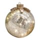 thumbnail image 1 of Bola navideña de cristal con luz LED, decoración navideña, luz de Año Nuevo Blanco, 1 of 9
