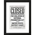 thumbnail image 2 of Prohibition Act Closed Notice, World Culture Framed Art Print Wall Art Sold by Art.Com, 2 of 5