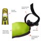 thumbnail image 4 of Yuarrent Boya de superficie de 180x15cm, sellado de tubo de señal, accesorio subacuático, inflado, salchicha, nailon, TPU, marcadores de buceo Deportes acuáticos Amarillo fluorescente Yuarrent  OD024324-02, 4 of 5