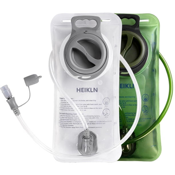 Bolsas de Agua HEIKLN de 2L Paquete de 2 para Mochilas de Senderismo Sin BPA