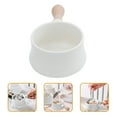 thumbnail image 6 of LABSERRON Ramen Noodles Bowl Ceramic Bowl White 1Pcs 6.7x3.8in, 6 of 8