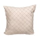 thumbnail image 2 of Funda de Cojín Cuadrado de Relieve Geométrico de Diamante Adorno para Cama, Sofá Blanco cremoso-50x50cm, 2 of 9