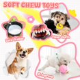 thumbnail image 4 of Puppy Chew Toys XIUGOAL Pink, paquete de 9 unidades para perros pequeños, 4 of 7