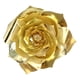 thumbnail image 1 of BRIGHTFUFU 2 piezas 30 cm flor de papel artificial hermosa decoración para fiesta de bodas estación de postres decoración de eventos nupciales (dorado), 1 of 8