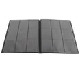 thumbnail image 1 of Trading Card Binder, PP Waterproof 9 Pocket Game Card Storage Book Easy To Fix  for Home Black, 1 of 7