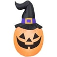 thumbnail image 1 of National Tree GE9-58758-1 6 ft. Inflatable Giant Jack-O-Lantern - Black & Orange, 1 of 1