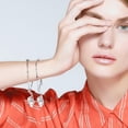 thumbnail image 5 of DIY 30 Pcs 3 Colors Alloy Flower Charms Tibetan Style Calla Lily Pendant Vintage Mixed Colors Jewelry Finding Pendants for Necklace Earring DIY Craft Making DIY, 5 of 7