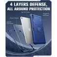 thumbnail image 4 of MoKo Case for iPad (A16) 11th/10th Generation Case 2025/2022, Full Body Protective Cover, Built-in Screen Protector and Kickstand for iPad 11/10.9 Inch,Denim, 4 of 8
