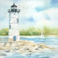 thumbnail image 2 of Great Art Now East Coast Lighthouse I by Cynthia Coulter, Canvas Wall Art, 12W x 12H, 2 of 2