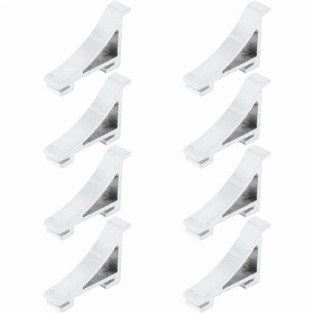 8Pcs Fridge Shelf Clips Shelf Holder for Refrigerator Freezer Cooler,