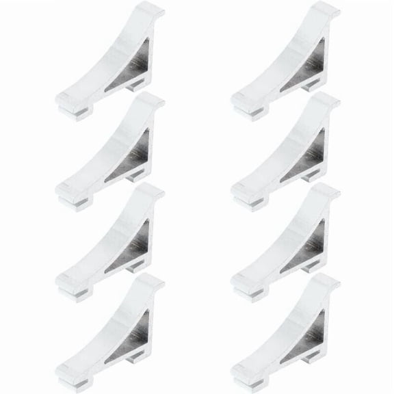 8Pcs Fridge Shelf Clips Shelf Holder for Refrigerator Freezer Cooler,