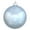 Baby Blue, variant on Vickerman 3" Black Shiny Ball Ornament, 12 per Bag