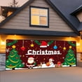 thumbnail image 4 of BotaniNest Garage Door Banner Background Merry Garage Door Banner Cover Large Background For Outdoor Christma, 4 of 4