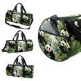 thumbnail image 3 of Panda Yoga Bag, Swim Bag, Travel Tote, Sports Bag - 17.7 Inches with Interior Zipper Pocket for Large Capacity, 3 of 6
