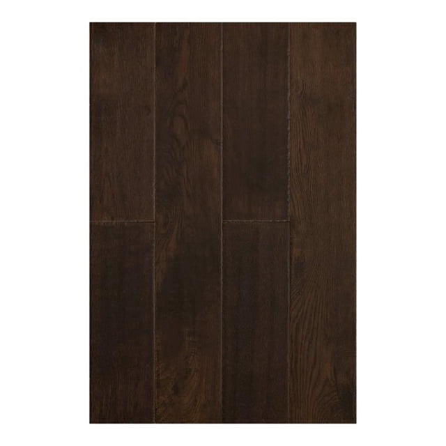 Pemberly Row Traditional 1/2x5" Hardwood Flooring in Oak Walnut