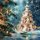 thumbnail image 5 of Colgante navideño de acrílico con forma de avión para árbol de Navidad., 5 of 5